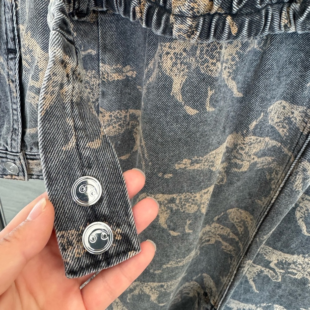 REMAIN Birger Christensen Dahlia Denim Midi Dress 4 - Picture 10 of 15